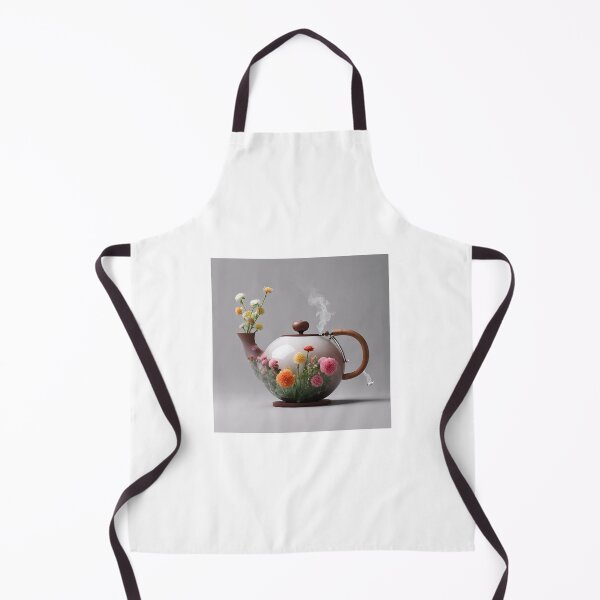 Item preview, rose decorated teapot designed and sold by designerTurker.