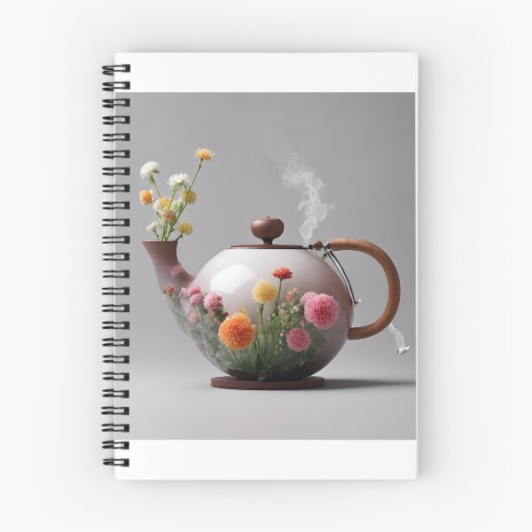 Item preview, rose decorated teapot designed and sold by designerTurker.