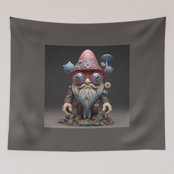 Item preview, Bionic Future Gnome from the Past designed and sold by TheGlassPortal.