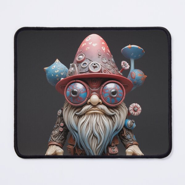 Item preview, Bionic Future Gnome from the Past designed and sold by TheGlassPortal.