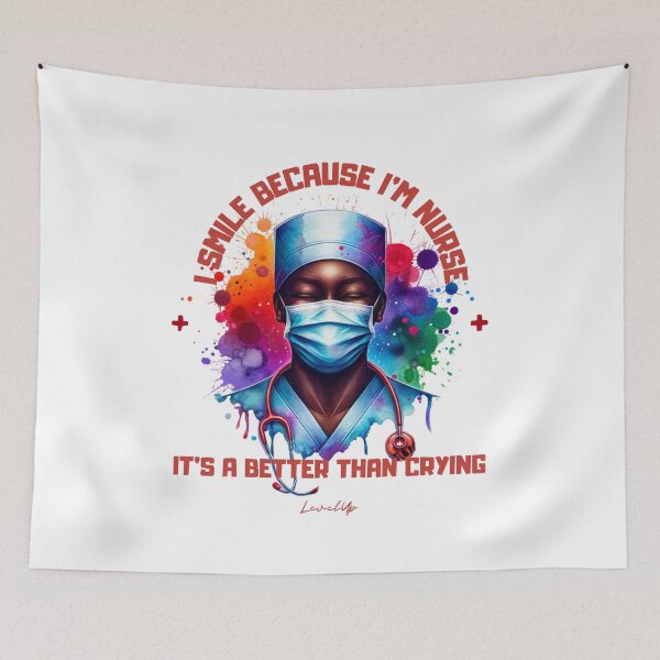 Item preview, Smile, I'm nurse! designed and sold by Belarte.shop.