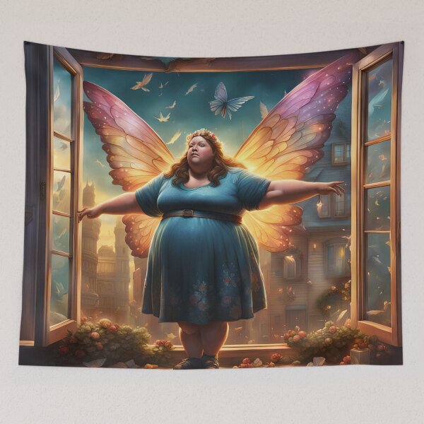 Aperçu de l'œuvre Veronica the fat fairy créée et vendue par Joanne Walsh.