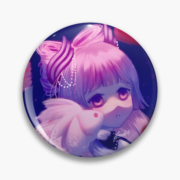 Item preview, Kokomi Illustration print designed and sold by caliicoat.
