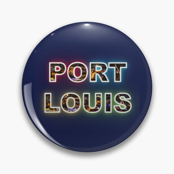 Item preview, Illuminated Port Louis: Typography by Night, Mauritius (Independence Day of Mauritius) designed and sold by RvinJo8.