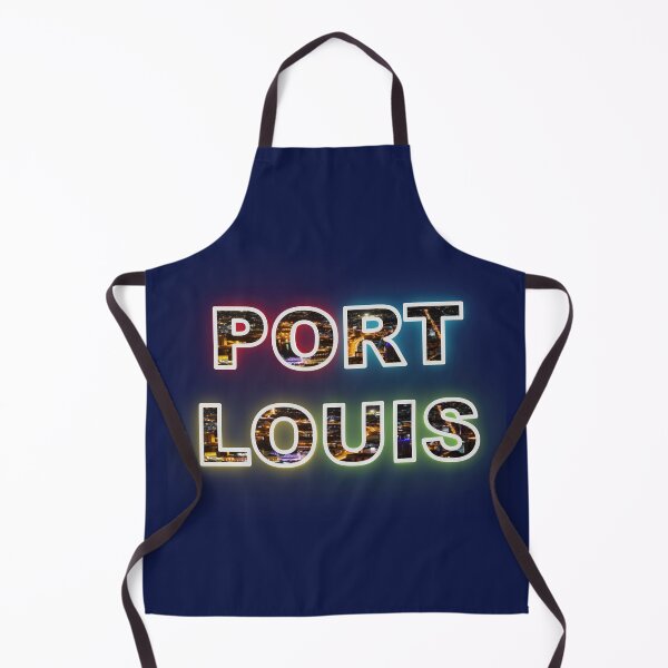 Item preview, Illuminated Port Louis: Typography by Night, Mauritius (Independence Day of Mauritius) designed and sold by RvinJo8.