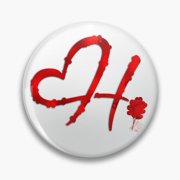 Item preview, Special For Valentine's Day - First Letter of Your Lover Name "H" designed and sold by KAEbrand.