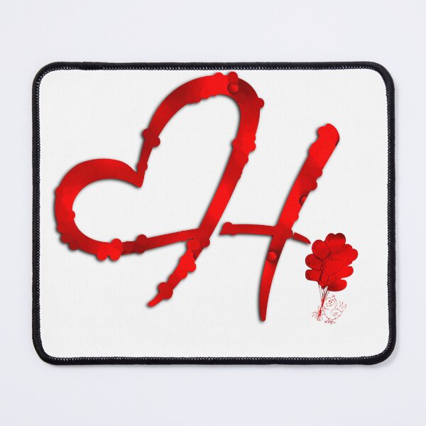 Item preview, Special For Valentine's Day - First Letter of Your Lover Name "H" designed and sold by KAEbrand.