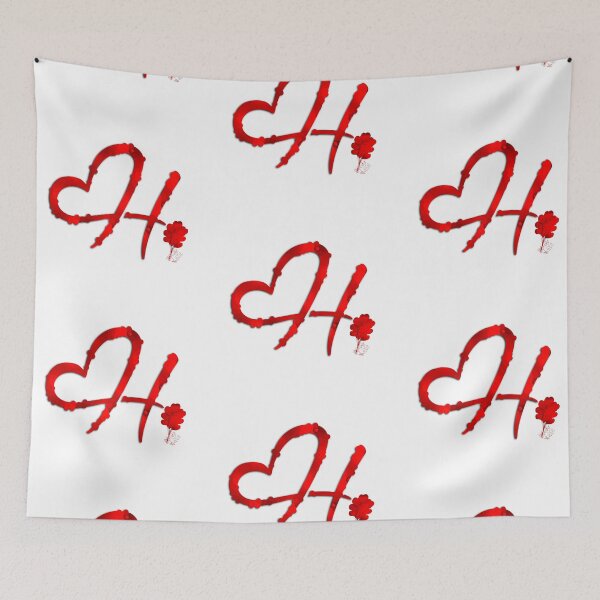 Item preview, Special For Valentine's Day - First Letter of Your Lover Name "H" designed and sold by KAEbrand.