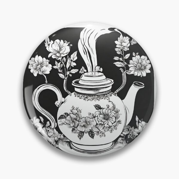 Item preview, flower teapot designed and sold by designerTurker.