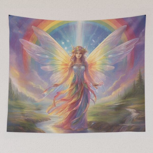 Item preview, Rainbow Realm Weaver | Fairy of Light Pathways designed and sold by MysticFable.