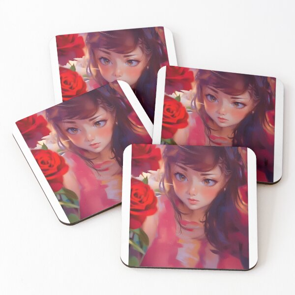 Item preview, Valentine's day AI girl  designed and sold by lusiakotowska.