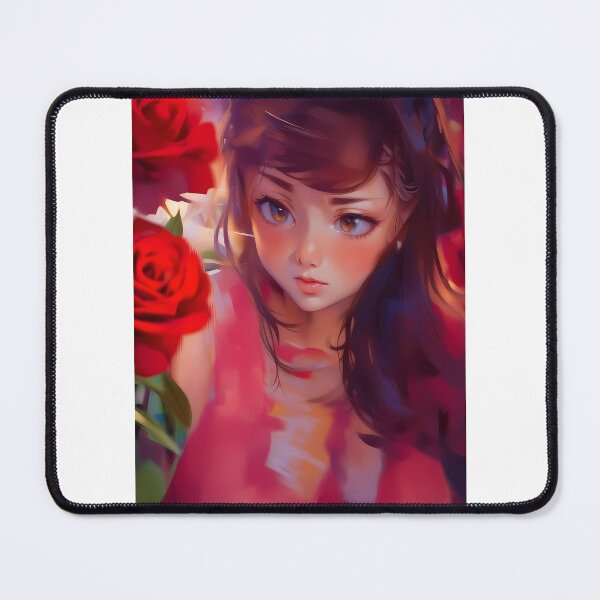 Item preview, Valentine's day AI girl  designed and sold by lusiakotowska.