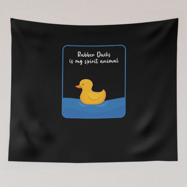 Item preview, Drawing Rubber Duck Is My Spirit Animal designed and sold by ArabCorner.