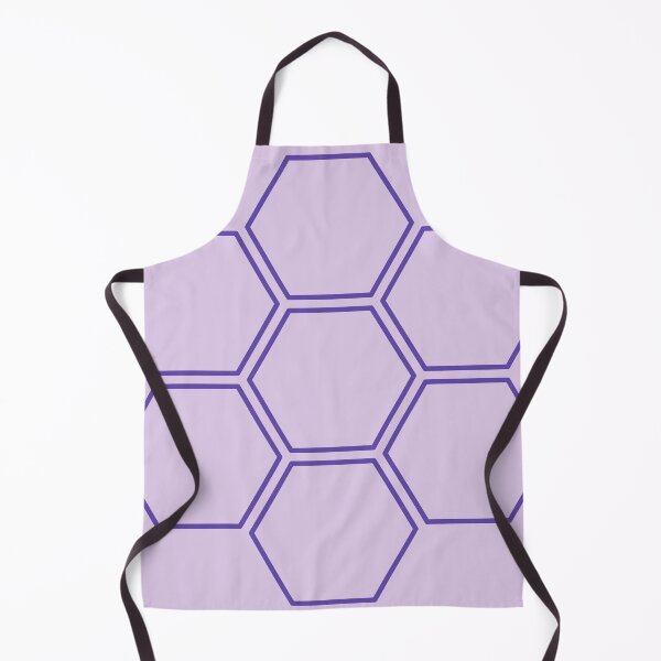 Item preview, Minimalist Light Purple Colour | Dark Purple Hexagon Design designed and sold by PexelAlchemy.