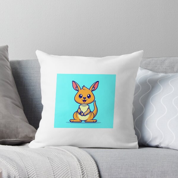 Item preview, Kangaroo Cutie: Cartoon Vector Icon" designed and sold by hjian8219.