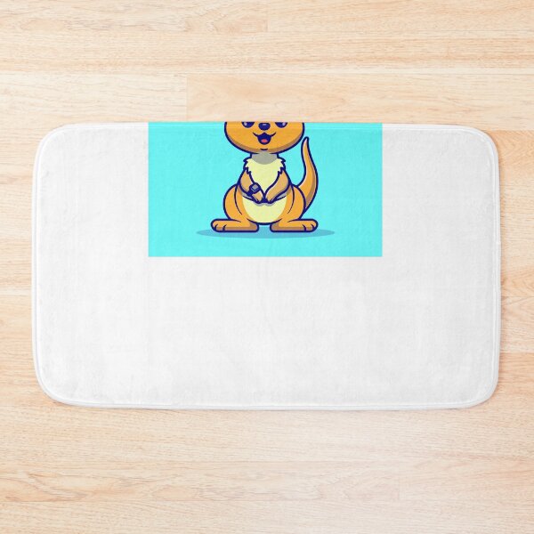 Item preview, Kangaroo Cutie: Cartoon Vector Icon" designed and sold by hjian8219.