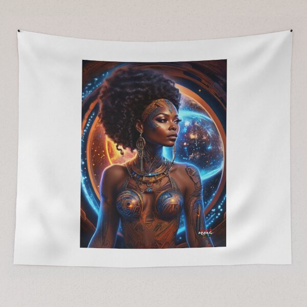 Item preview, African Time Travelling; Fantasy Science Fiction; designed and sold by Mona-Leilah.