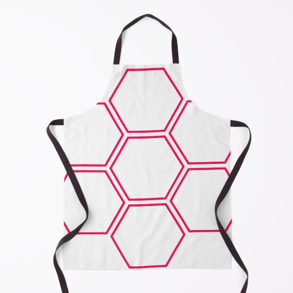 Item preview, Minimalist Light Red Colour | Dark Red Hexagon Design designed and sold by PexelAlchemy.