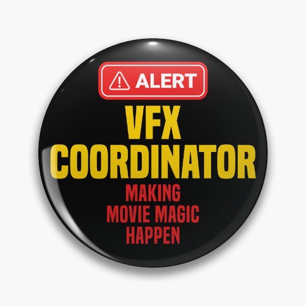 Item preview, VFX Coordinator Making Movie Magic Happen designed and sold by NermilioDesigns.