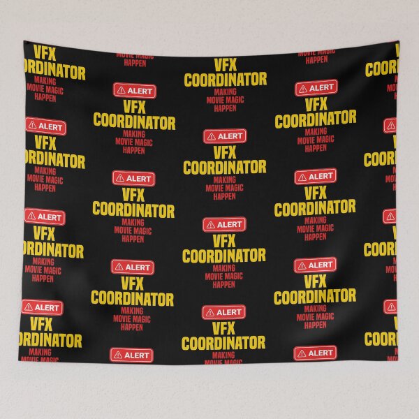 Item preview, VFX Coordinator Making Movie Magic Happen designed and sold by NermilioDesigns.