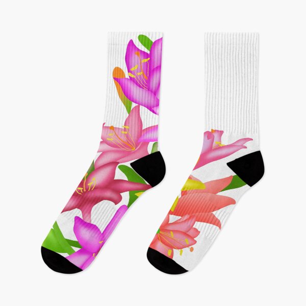 Item preview, A bouquet of brightly colored lilies. designed and sold by Nattapoom Fongkum.