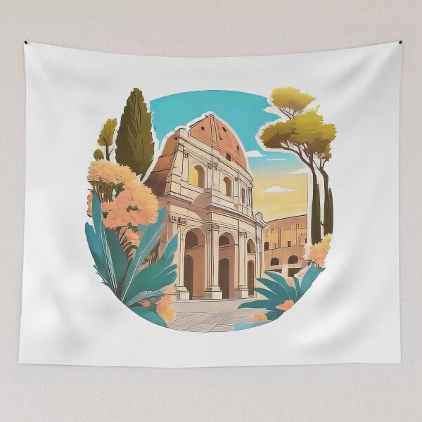 Item preview, Italy Travel Sticker (852) designed and sold by WASjourney.