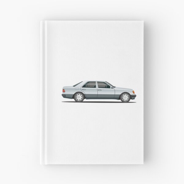 Item preview, W124 500E Silver Grey Car Art designed and sold by ed-designs.