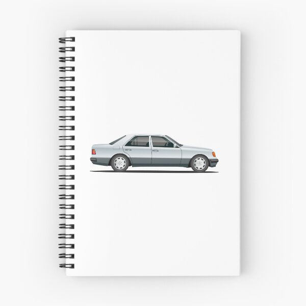 Item preview, W124 500E Silver Grey Car Art designed and sold by ed-designs.