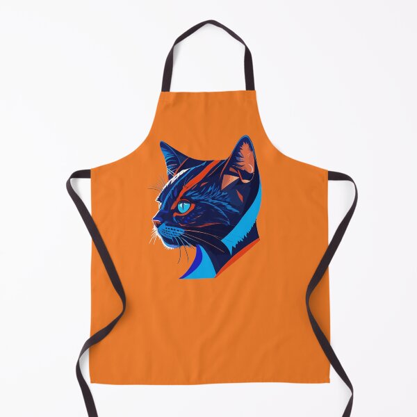 Item preview, Egyptian Style Cat Blue and Orange designed and sold by FocusChillax.