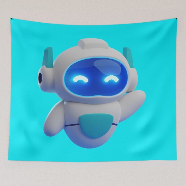Item preview, Robo-Greetings: Cute 3D Robot Waving Hand designed and sold by hjian8219.