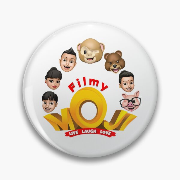 Item preview, FilmyMoji - Live Laugh Love designed and sold by zingster.