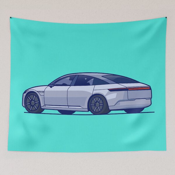 Item preview, Eco-Cruiser: Electric Car Cartoon Vector Icon designed and sold by hjian8219.