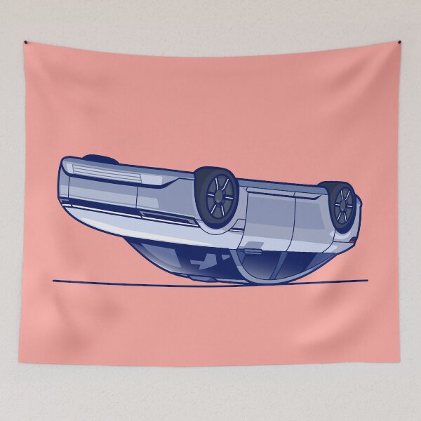 Item preview, Reverse Charge: Electric Car Backwards Cartoon designed and sold by hjian8219.