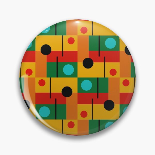 Item preview, retro mid century abstract pattern designed and sold by pauloneill-art.