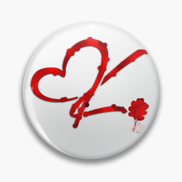 Item preview, Special For Valentine's Day - First Letter of Your Lover Name "K" designed and sold by KAEbrand.