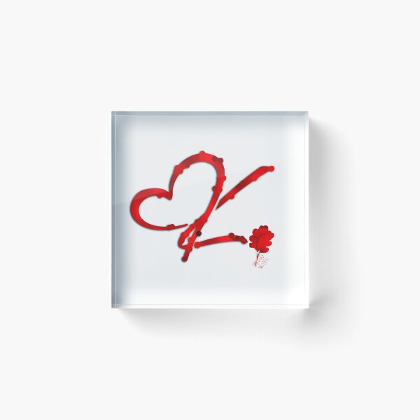 Item preview, Special For Valentine's Day - First Letter of Your Lover Name "K" designed and sold by KAEbrand.