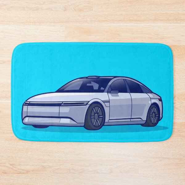 Item preview, "Eco-Motion: Electric Car Cartoon Vector Icon designed and sold by hjian8219.