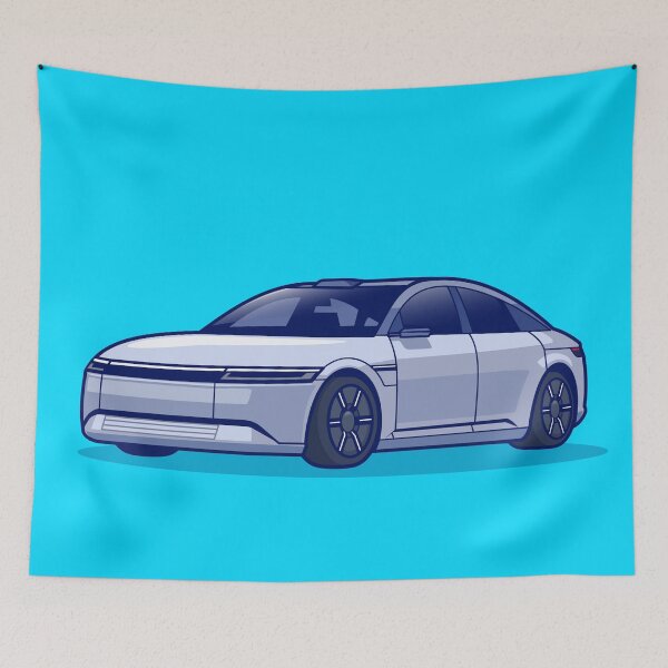 Item preview, "Eco-Motion: Electric Car Cartoon Vector Icon designed and sold by hjian8219.
