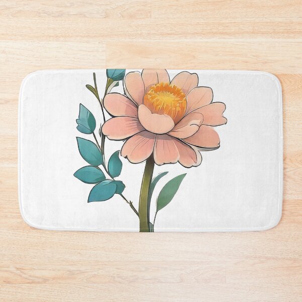 Item preview, Charming 2D Flower Sticker (856) designed and sold by WASjourney.