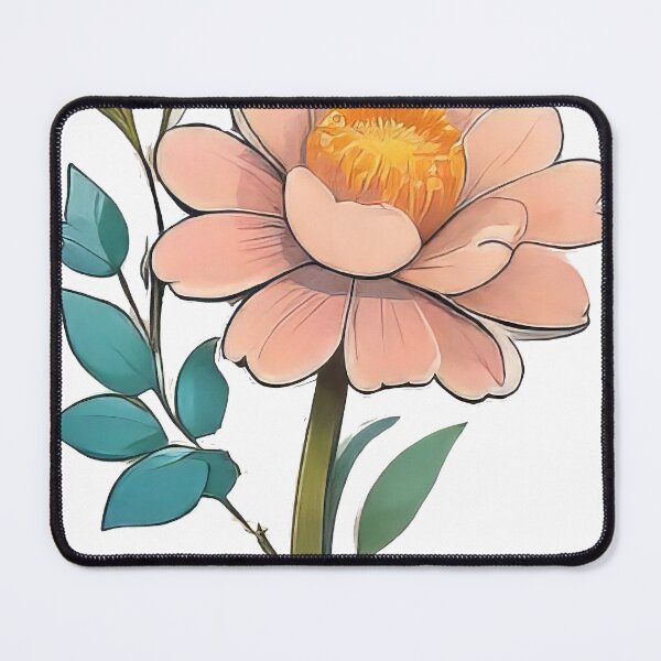 Item preview, Charming 2D Flower Sticker (856) designed and sold by WASjourney.