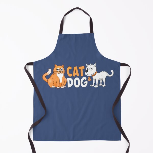 Item preview, Cute cat and dog illustration for all pet lovers. designed and sold by Stef Ringoot, cartoons and illustrations.