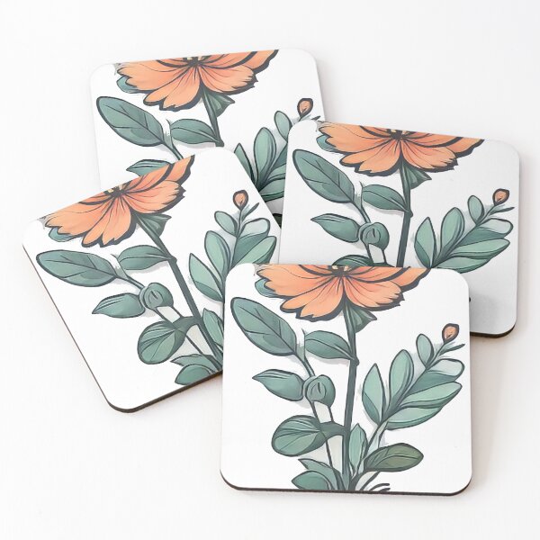 Item preview, Simple and Charming 2D Blooms (859) designed and sold by WASjourney.
