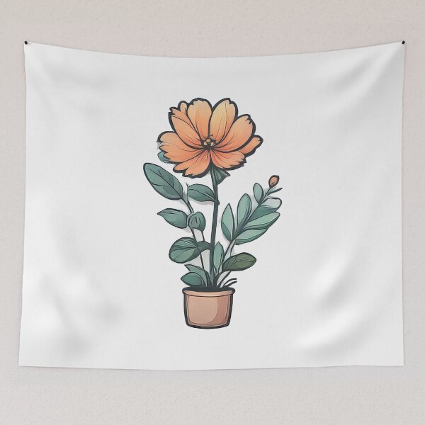 Item preview, Simple and Charming 2D Blooms (859) designed and sold by WASjourney.