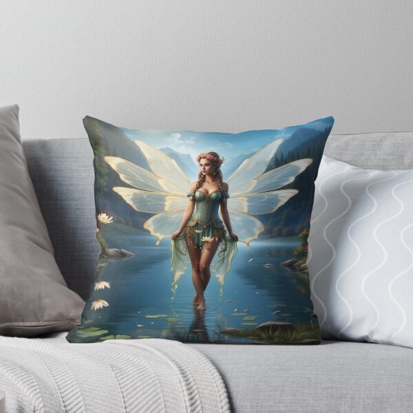 Item preview, Reflections of Serenity | Enchanted Mirror Lake Fairy designed and sold by MysticFable.