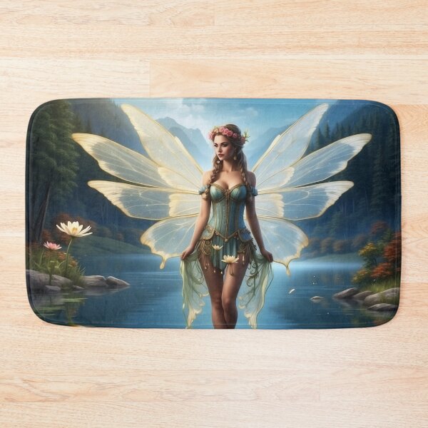 Item preview, Reflections of Serenity | Enchanted Mirror Lake Fairy designed and sold by MysticFable.