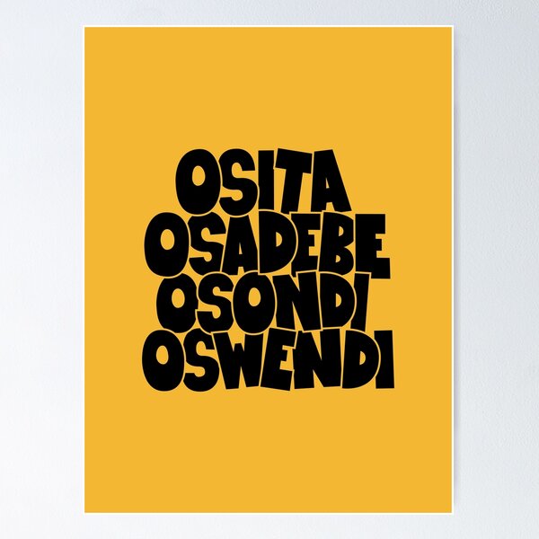 Item preview, Osita Osadebe: Celebrating the Iconic Osondi Oswendi - Igbpo Highlife Nigeria designed and sold by Boogosh.