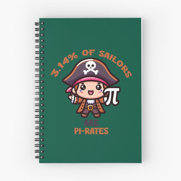 Item preview, Pi Percent Of Sailors Are Pi-rates Kawaii designed and sold by Lelijo.
