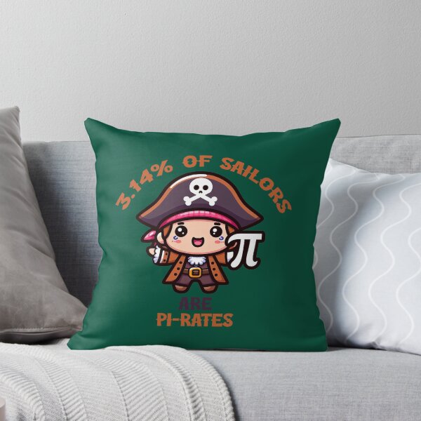 Item preview, Pi Percent Of Sailors Are Pi-rates Kawaii designed and sold by Lelijo.