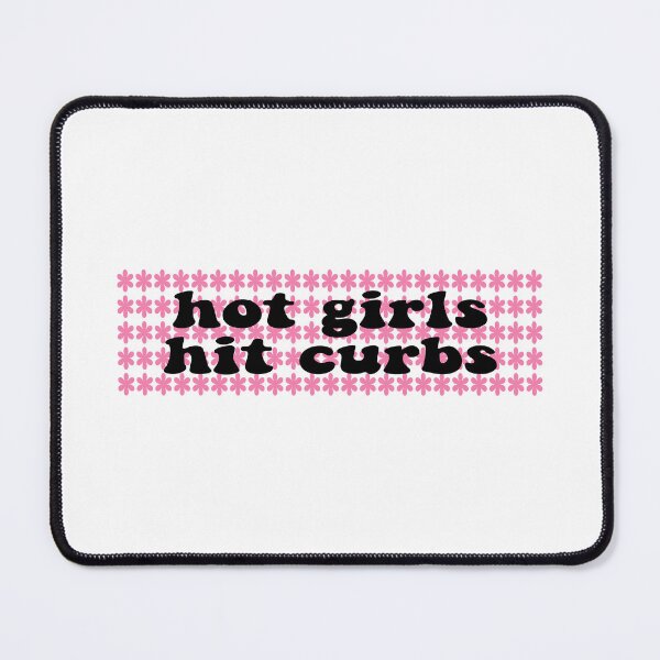 Item preview, Hot Girls Hit Curbs Funny Car Bumper designed and sold by BUMPER-STICKERS.