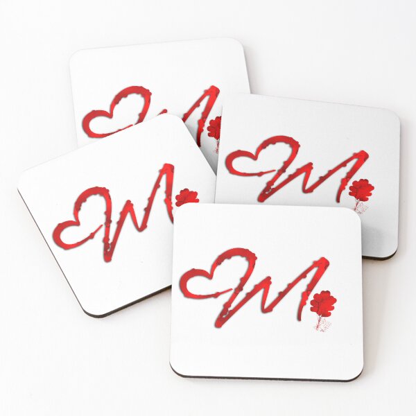 Item preview, Special For Valentine's Day - First Letter of Your Lover Name "M" designed and sold by KAEbrand.
